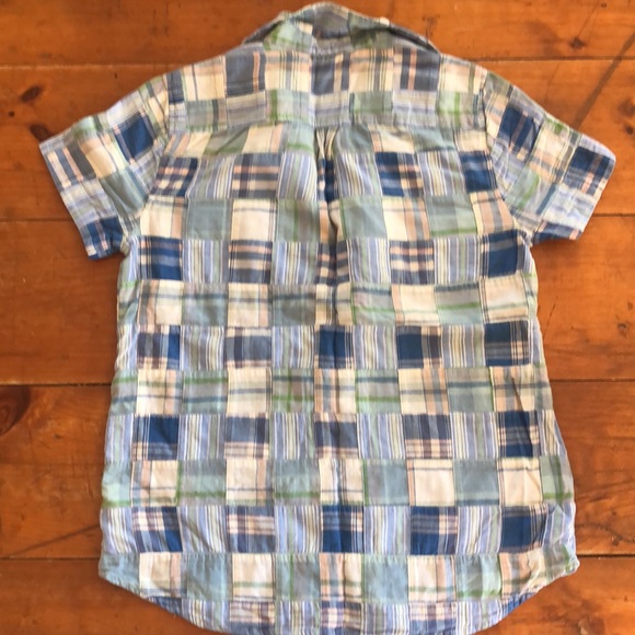 JCrew Plaid Patchwork Shirt - Picture 4 of 8